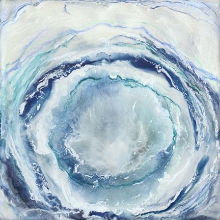 Framed Ocean Eye I Print