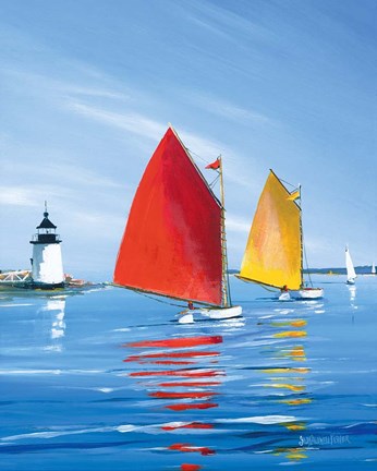 Framed Horizon Light Print