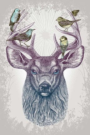 Framed Magic Buck Print
