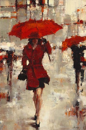 Framed Paris Invitation Print