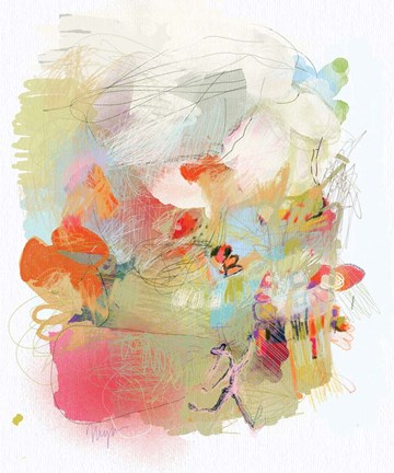 Framed Girl Accomplishes Her Goal Print