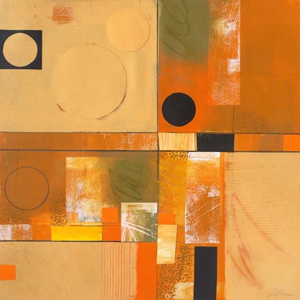 Framed Soleil I Print