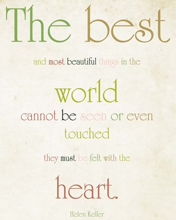 Framed Heart Print