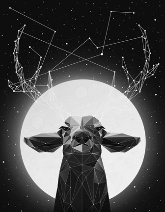 Framed Banyon Deer Print