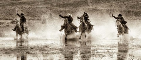 Framed Splash Dance II Print