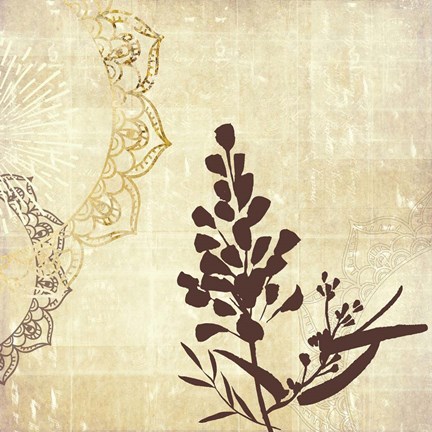 Framed Henna Highlights 2 Print