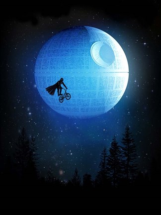 Framed Let's Have a Ride Print