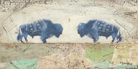 Framed Patchwork Quilt of Life Print