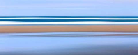 Framed Pacific Stripes Print