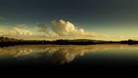 Framed Cloud Reflection Print