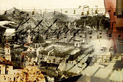 Framed Classical Music Print