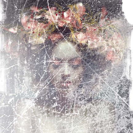 Framed Flower Crown Print