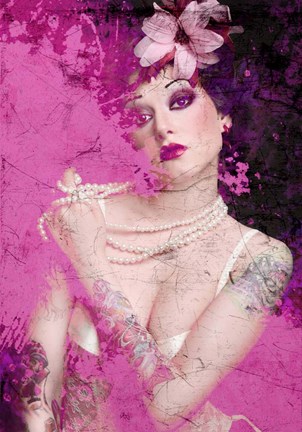 Framed I&#39;m Pink Print