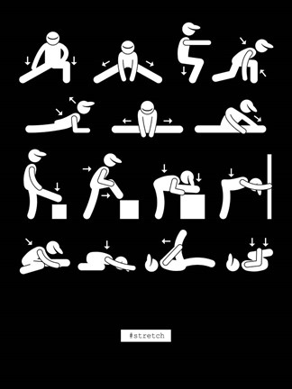Framed Workout Print