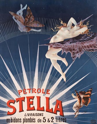 Framed Petrole Stella Print