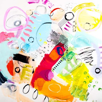 Framed Silver Lake Series #6 Print