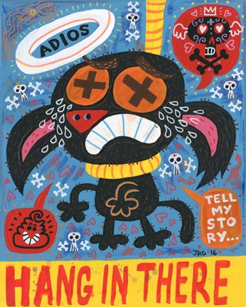 Framed Pare de Sufrir Print