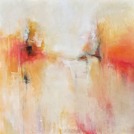 Framed Dancing on the Edge Print