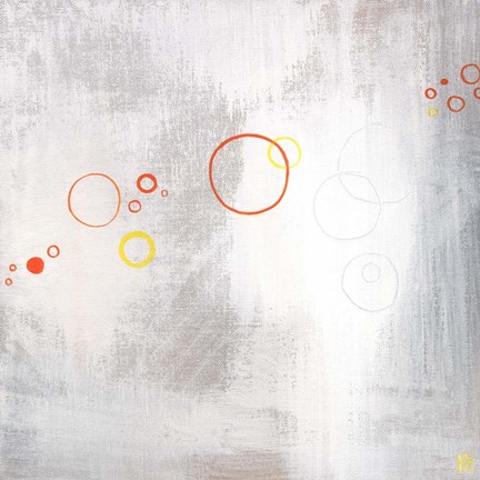 Framed Asteroids II Print