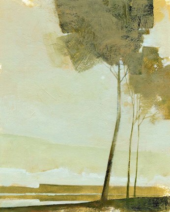 Framed Three Trees Print