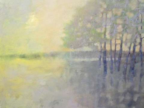 Framed Spring Flood Print