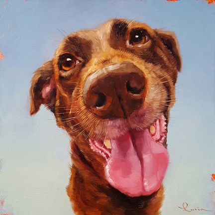 Framed Follow Your Nose 5 Print