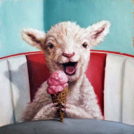 Framed Kiddie Cone Print