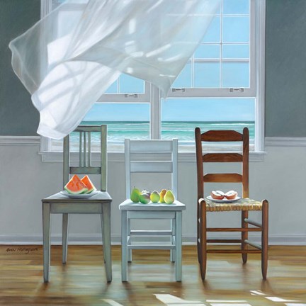 Framed Beach Therapy Print