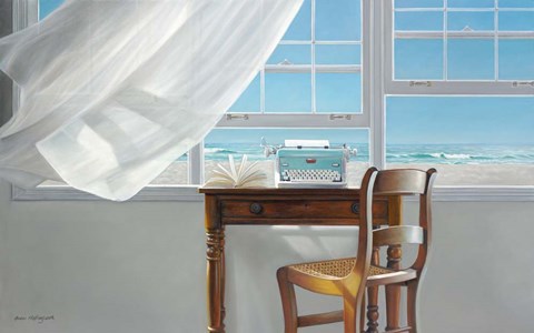 Framed Channeling Hemingway Print