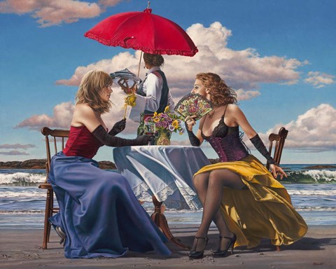 Framed Cafe Oceanus Print