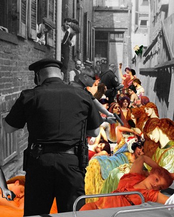 Framed Crackdown Print