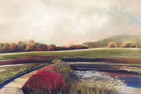 Framed Edge of Autumn Print