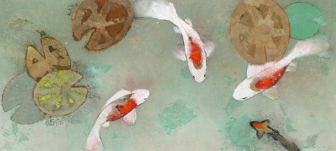 Framed Floating Motion III Print