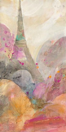 Framed Sunrise Paris Print