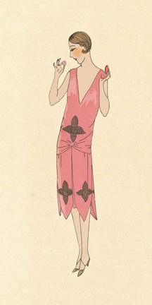 Framed Fashion Ladies II Print