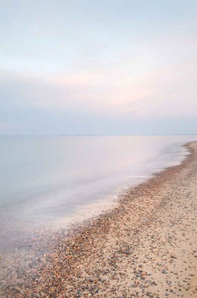 Framed Lake Superior Shoreline II Print