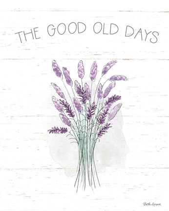 Framed Farmhouse Cotton VII Print