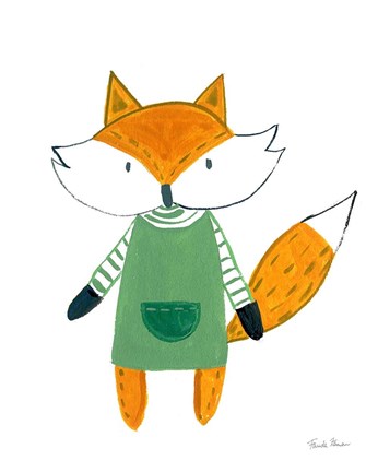 Framed Neighborhood Pals VII Print