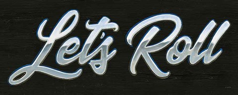 Framed Lets Roll III Print