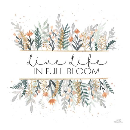 Framed Spring Blooms IV Print