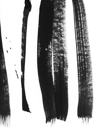 Framed Black on White 3 Print