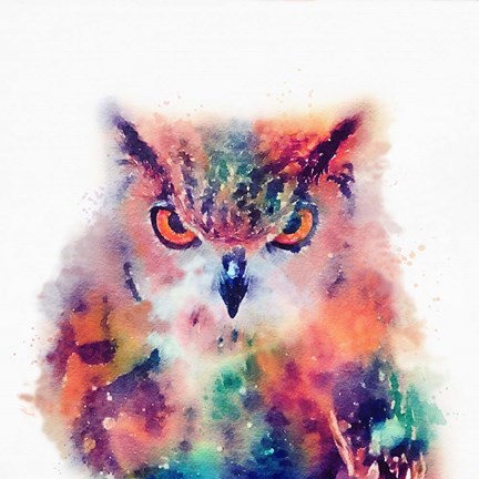 Framed Wise II Print