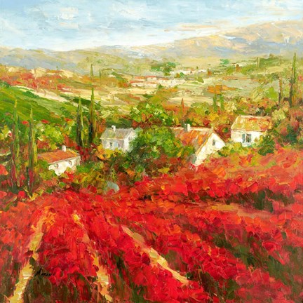 Framed Bourgogne Print