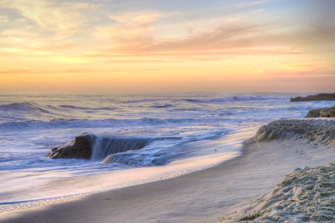 Framed La Jolla Sunset Print
