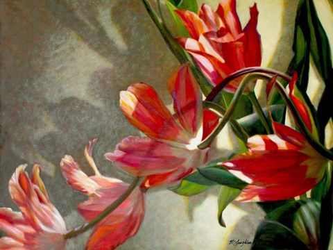 Framed Shades of Holland Print