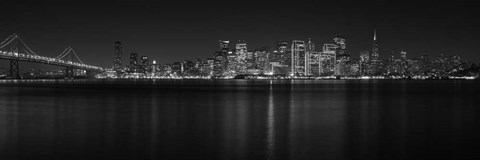 Framed City by the Bay - Treasure Island, CA Print