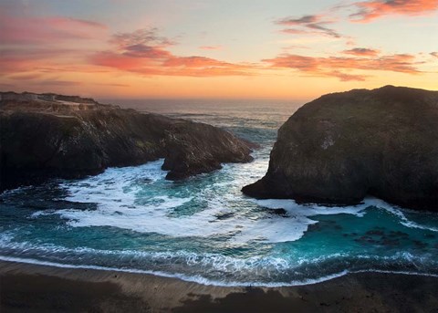 Framed Coastal Glow Print