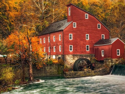 Framed Country Living Print