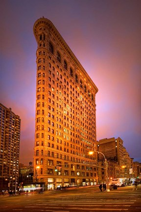 Framed Dramatic Flatiron Print