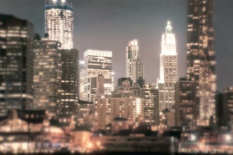 Framed In a New York Minute Print